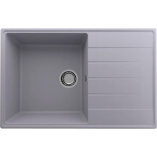 Мойка прямоугольная Ulgran Quartz Prima 780-05 бетон, кварц. композит
